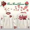 Indiana Hoosiers football helmet 2026 Rose Bowl Sweatshirt-White