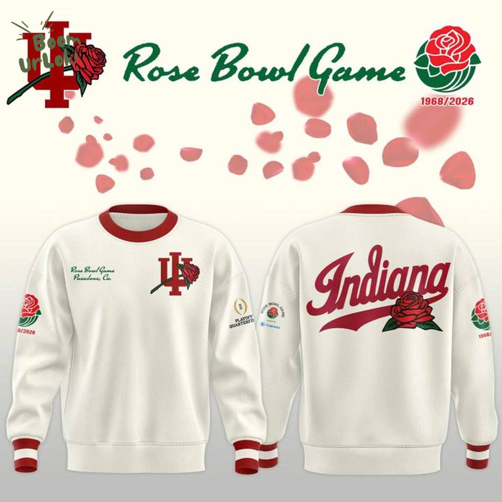 Indiana Hoosiers football Rose Bowl 2026 Special Sweatshirt Indiana Hoosiers football Rose Bowl 2026 Special Sweatshirt