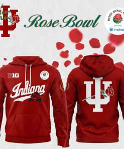 Indiana Hoosiers football helmet 2026 Rose Bowl Hoodie-Red