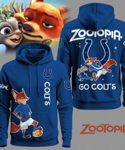 Indianapolis Colts Football Zootopia Hoodie 2025 Limited Edition-3D Unisex Hoodie