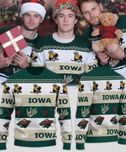 Iowa Wild Tastefully Tacky Holiday Sweater 2025