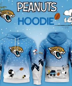 Jacksonville Jaguars x Peanuts Hoodie Christmas Limited Edition-3D Unisex Hoodie