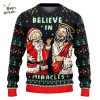 Hockey Puck Christmas Ugly Christmas Sweater