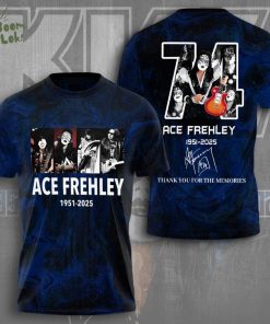 KISS x Ace Frehley 3D Apparel