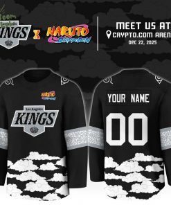 LA KINGS NARUTO GAME NIGHT JERSEY LIMITED EDITON