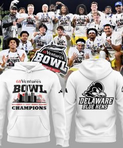 Limited Edition Delaware 68 Ventures Bowl Champions Hoodie