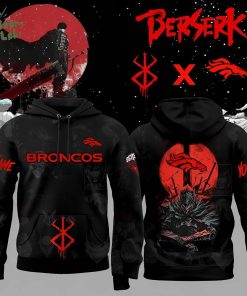 Limited Edition Denver Broncos x Berserk-3D Unisex Hoodie