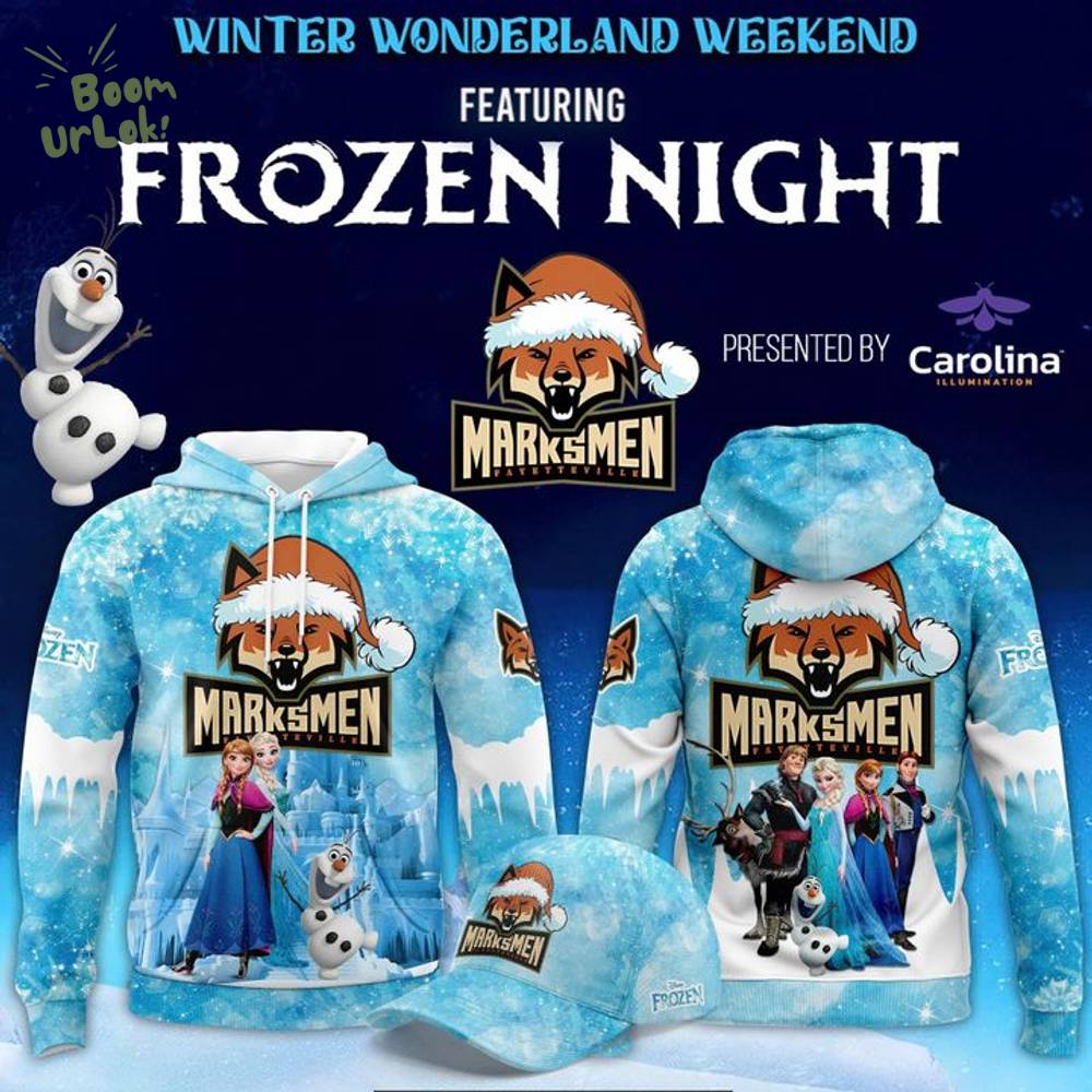 Limited Edition Fayetteville Marksmen '' Frozen Night '' Hoodie Limited Edition Fayetteville Marksmen '' Frozen Night '' Hoodie