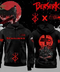 Limited Edition Hoodie Seattle Seahawks x Berserk-3D Unisex Hoodie