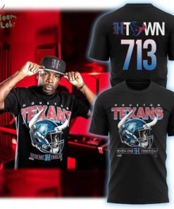 Limited Edition Houston Texans 713 Day 2025 T-shirt