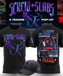 Limited Edition Houston Texans x DJ Screw 2025 T-shirt