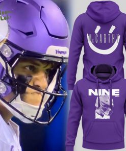 Limited Edition J.J. McCarthy: Nine Purple Hoodie