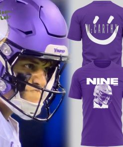 Limited Edition J.J. McCarthy: Nine Purple TShirt