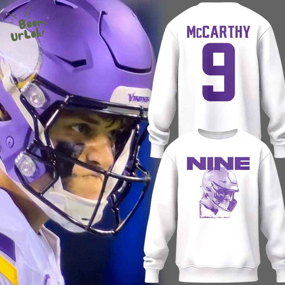 Limited Edition J.J. McCarthy: Nine Sweatshirt Limited Edition J.J. McCarthy: Nine Sweatshirt