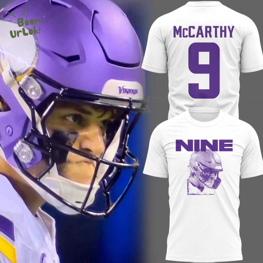 Limited Edition J.J. McCarthy: Nine TShirt Limited Edition J.J. McCarthy: Nine TShirt