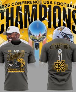 Limited Edition K.State 2025 CUSA Football Champs Shirt