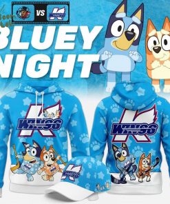 Limited Edition Kalamazoo Wings ” Bluey Night ” 2025 Hooodie