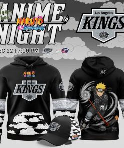 Limited Edition Los Angeles Kings ” Anime Night ” Naruto Shippuden Hoodie 2025