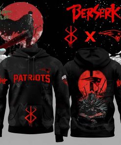 Limited Edition New England Patriots x Berserk-3D Unisex Hoodie