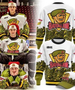 Limited Edition North Bay Battalion” Teddy Bear Toos ” Sweatshirt 2025