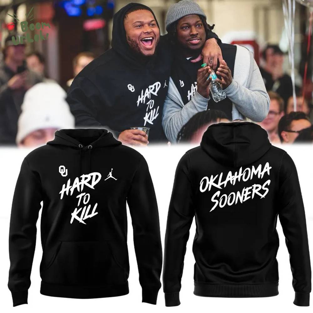 Limited Edition OKLA 🏈 “Hard to Kill” Black Hoodie Limited Edition OKLA 🏈 “Hard to Kill” Black Hoodie