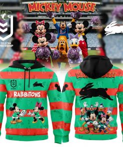 Limited Edition S.S Rabbitohs Mickey Mouse Hoodie