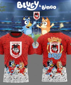 Limited Edition St.Dragons Bluey and Bingo Comic Shirt