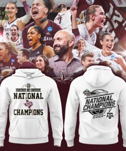 Limited Edition Texas A&M Champions🏆Volleyball Championship 2025 Hoodie