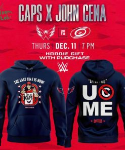 Limited Edition Washington Capitals x John Cena Hoodie(Navy)