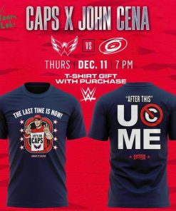 Limited Edition Washington Capitals x John Cena T-shirt(Navy)