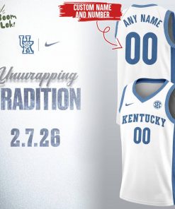 Limited Editon Unwrapping Tradition Custom Jersey