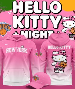 Limited edition Hoodie New York Knicks x Hello Kitty for fans