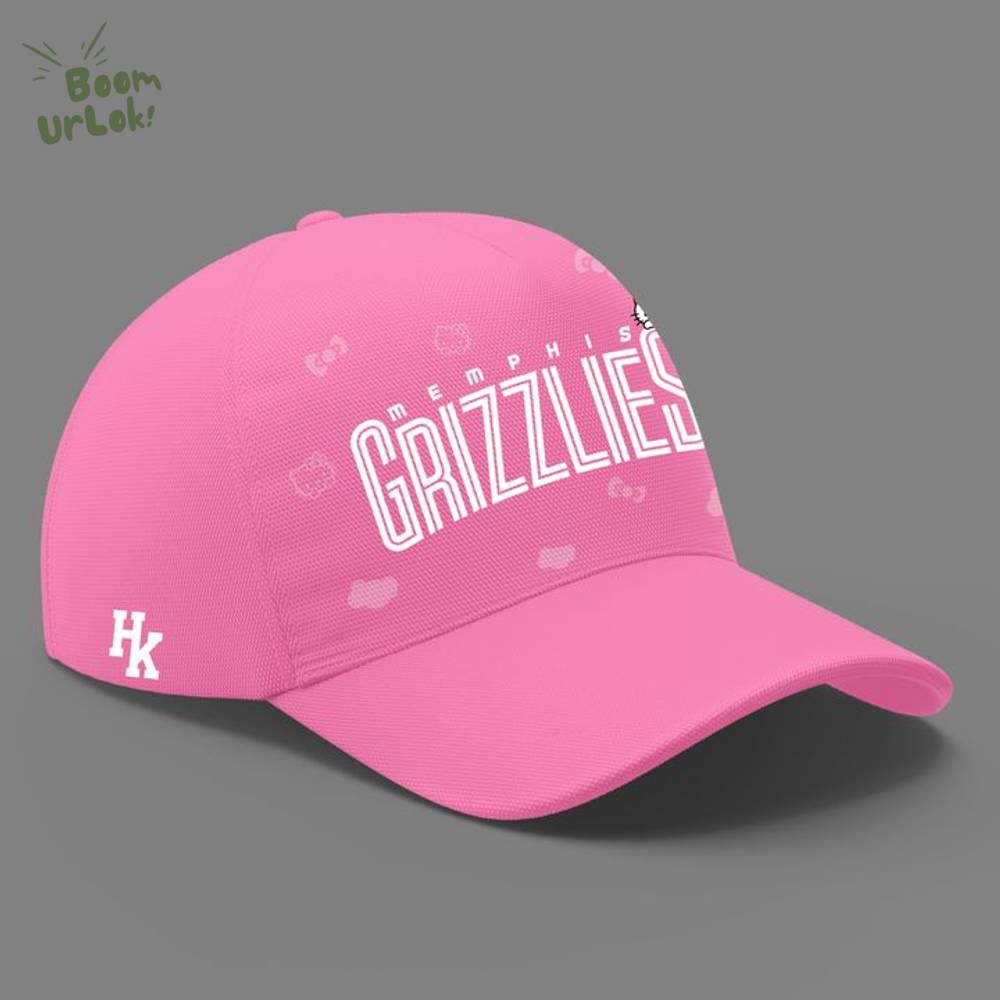 Limited edition T-Shirt Memphis Grizzlies x Hello Kitty for fans Limited edition T-Shirt Memphis Grizzlies x Hello Kitty for fans