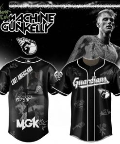 Limited edition mgk x Cleveland Guardians Jerseys
