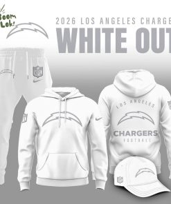 Los Angeles Chargers 2026 White Out Limited Edition Shirt