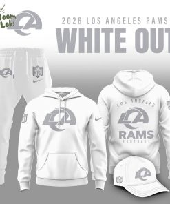 Los Angeles Rams 2026 White Out Limited Edition Shirt