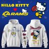 Los Angeles Rams x Hello Kitty Limited Blue Hoodie Los Angeles Rams x Hello Kitty Limited Blue Hoodie