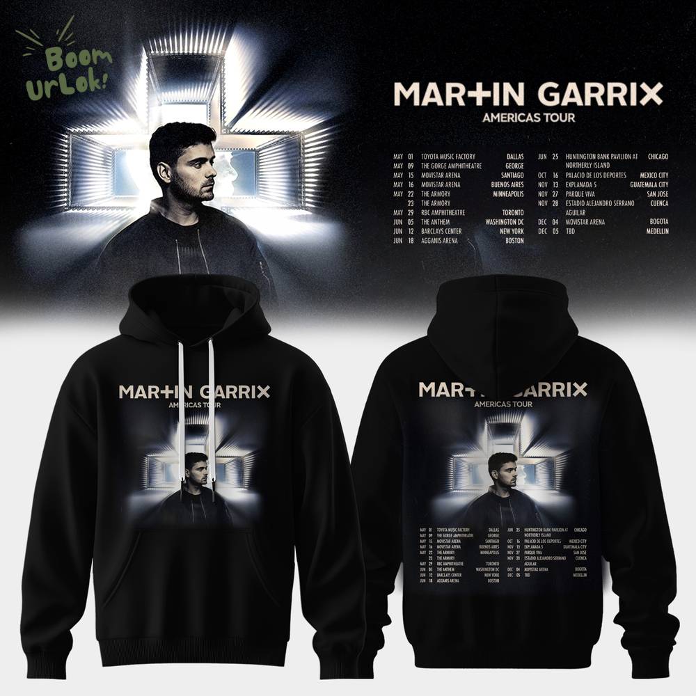 MARTIN GARRIX – AMERICAS TOUR 2026 Hoodie MARTIN GARRIX – AMERICAS TOUR 2026 Hoodie