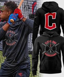 Men’s Cleveland Guardians Nike Navy Collection Hoodie