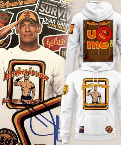 Men’s White John Cena Farewell Tour 2025 San Diego hoodie