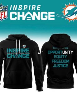 Miami Dolphins 2025 Inspire Change Hoodie