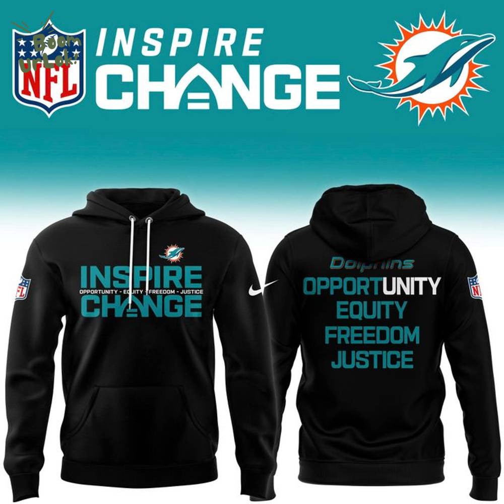 Miami Dolphins 2025 Inspire Change Hoodie Miami Dolphins 2025 Inspire Change Hoodie