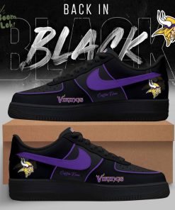 Minnesota Vikings – 2025 Back In Black Limited Edition AF1