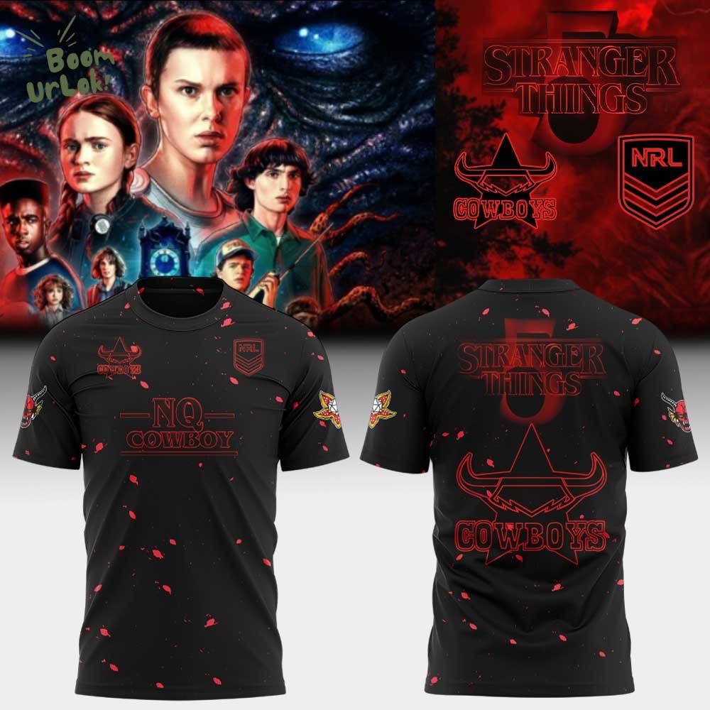 NQ Cowboys Stranger Things 5 Combo Shirt NQ Cowboys Stranger Things 5 Combo Shirt