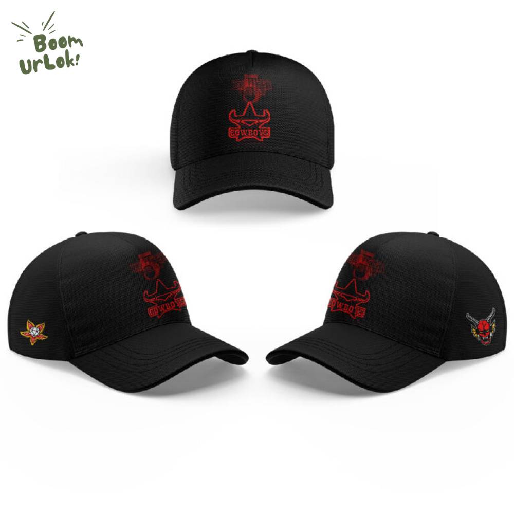 NQ Cowboys Stranger Things 5 Combo Shirt NQ Cowboys Stranger Things 5 Combo Shirt