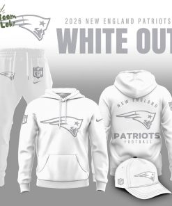 New England Patriots 2026 White Out Limited Edition Shirt