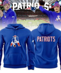 New England Patriots Classic Logo Hoodie – Royal