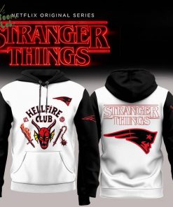 New England Patriots Hellfire Club Stranger Things 2025 Hoodie-3D Unisex Hoodie