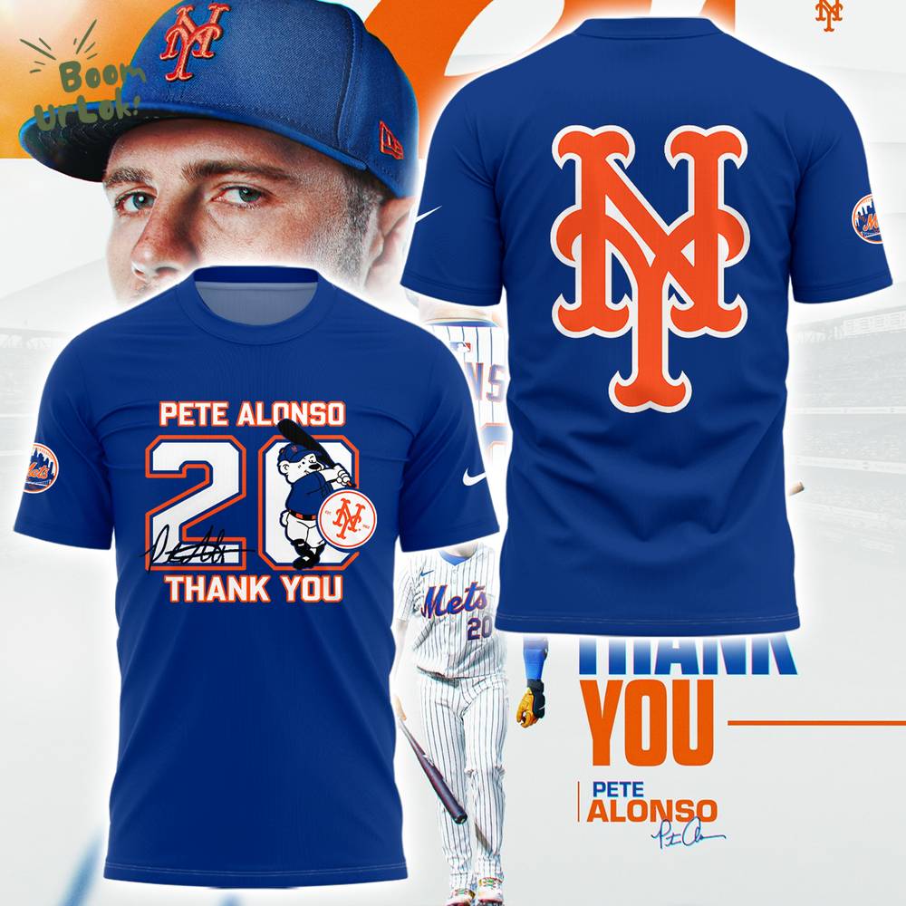 New York Mets – Thank You Pete Alonso Limited Edition TShirt New York Mets – Thank You Pete Alonso Limited Edition TShirt