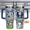 Philadelphia Phillies x Peanuts Custom Stanley Quencher 40oz Stainless Steel Tumbler With Handle